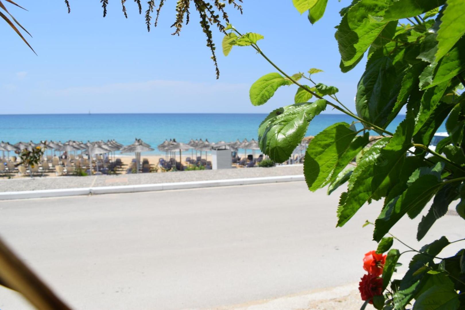 Mirto Beach Hotel & Restaurant パラリア・ブラフ エクステリア 写真