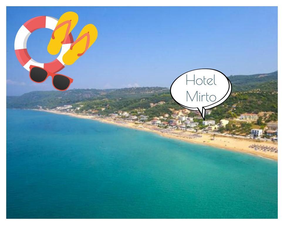 Mirto Beach Hotel & Restaurant パラリア・ブラフ エクステリア 写真